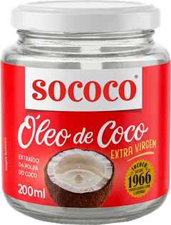 Oleo De Coco Sococo Extra Virgem 200ml