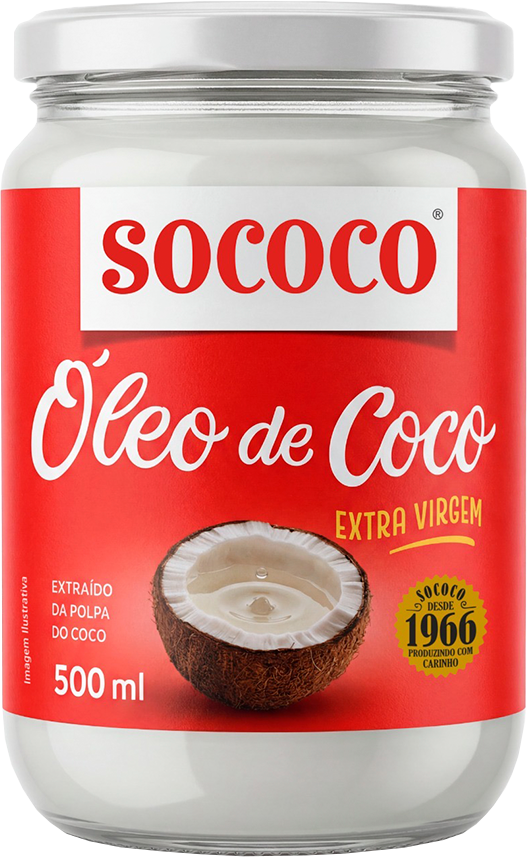 Oleo De Coco Sococo Extra Virgem 500ml