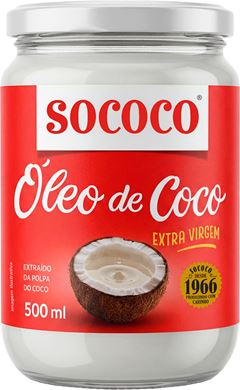 Oleo De Coco Sococo Extra Virgem 500ml