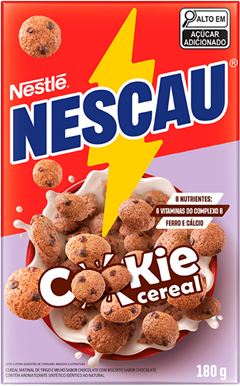 Alimento Matinal Nestle Nescau Cookie 180g