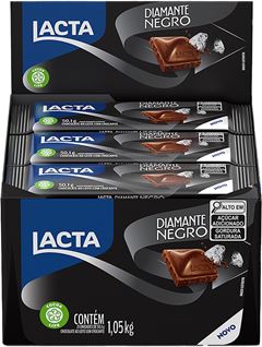 Chocolate Lacta Diamante Negro Tablete 50,1g