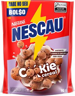 Alimento Matinal Nestle Nescau Cookie 80g