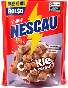 Alimento Matinal Nestle Nescau Cookie 80g