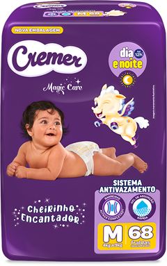 Fralda Cremer Hiper M 68un