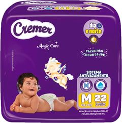 Fralda Cremer Jumbo M 22un