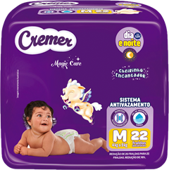 Fralda Cremer Jumbo M 22un