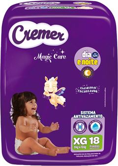 Fralda Cremer Jumbo Xg 18un