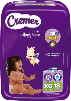 Fralda Cremer Jumbo Xg 18un