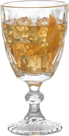 Taca De Vidro Ruvolo Diamond 330ml