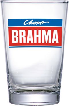 Copo De Vidro Ruvolo Chopp Brahma 350ml