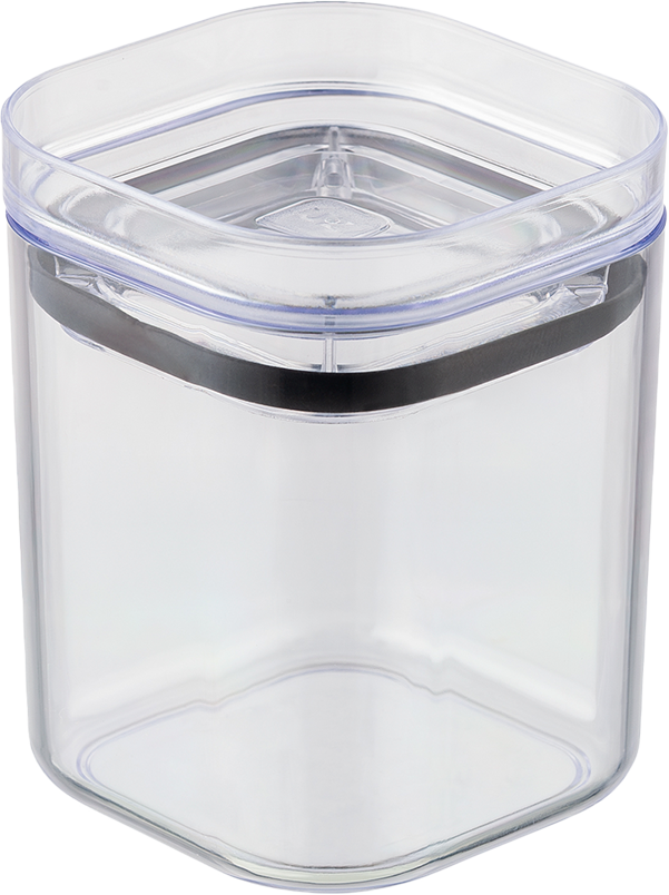 Pote Organizador Plastico Uz Com Tampa Transparente 0,15l