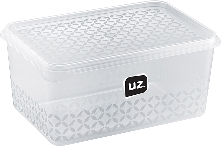 Pote Plastico Uz Multiuso Transparente 2l