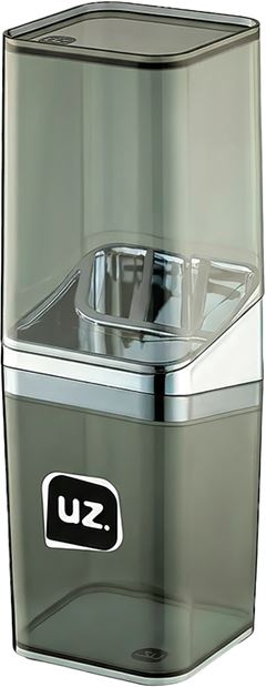 Porta Escova Dente Plastico Uz Metalizado