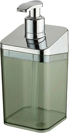 Porta Sabonete Liquido Plastico Uz Metalizado