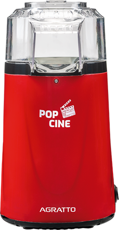 Pipoqueira Pop Cine Agratto Vermelha 220v