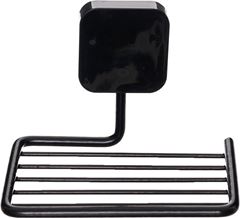 Saboneteira Aco Metaltru Preto Adesivo 3m
