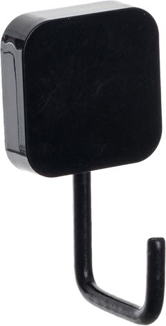 Suporte Aco Metaltru Multiuso Preto Adesivo 3m