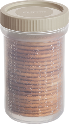 Porta Biscoito Plastico Sanremo 360ml