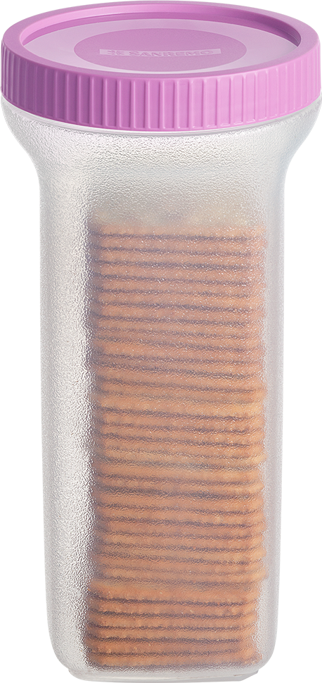 Porta Biscoito Plastico Sanremo 1,38l