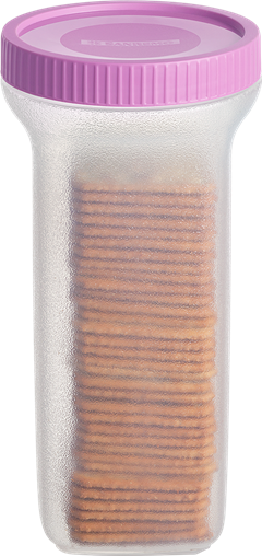 Porta Biscoito Plastico Sanremo 1,38l