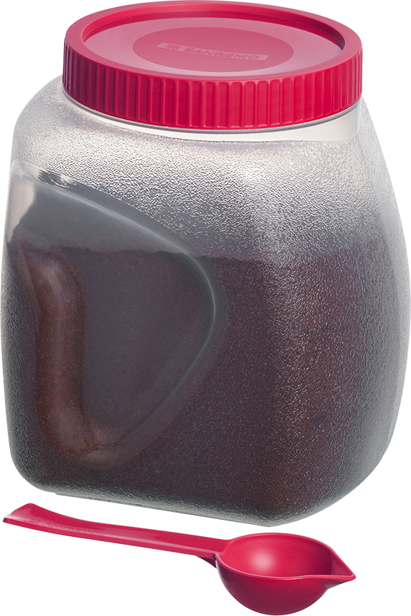 Porta Cafe Plastico Sanremo 2,2l