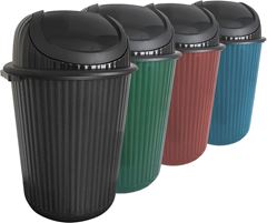 Lixeira Plastica Antares Basculante Sortida 56l