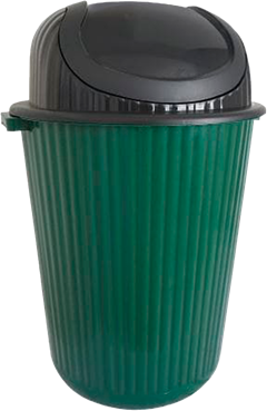Lixeira Plastica Antares Basculante Sortida 56l