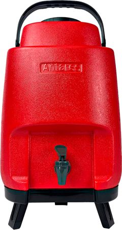 Garrafao Termico Antares Vermelho Com Torneira 8l
