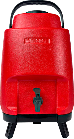 Garrafao Termico Antares Vermelho Com Torneira 8l