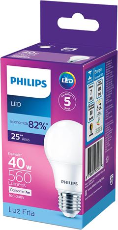 Lampada Philips Led 7w Bivolt