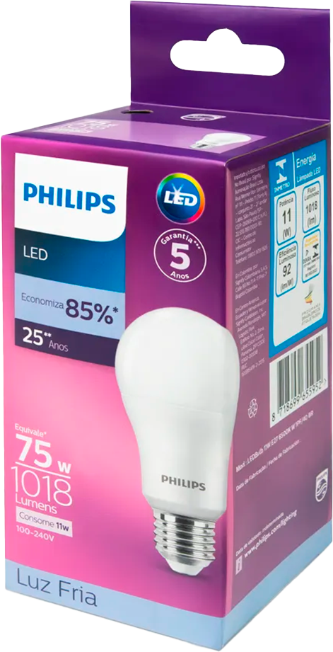 Lampada Philips Led 11w Bivolt