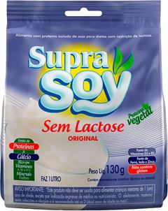 Leite Em Po Soja Suprasoy Sem Lactose Sachet 260g