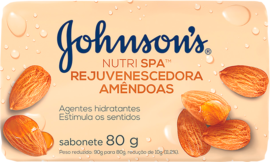 Sabonete Johnsons Amendoas 80gr