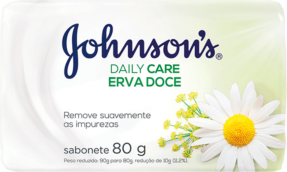Sabonete Johnsons Erva Doce 80gr