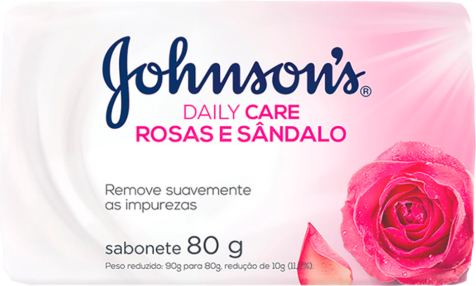 Sabonete Johnsons Rosas E Sandalo 80gr
