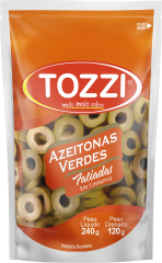 Azeitona Verde Tozzi Fatiada Sachet  120g