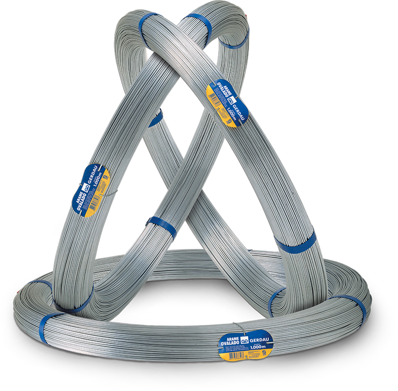 Arame Ovalado Gerdau Fio 16x14 1000m