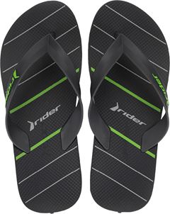 Sandalia Rider Feel Masc Adulto Cinza/Cinza/Verde