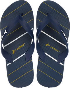 Sandalia Rider Feel Masc Adulto Azul/Azul/Amarelo