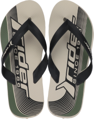 Sandalia Rider Feel Urban Masc Adulto Bege/Preto/Verde