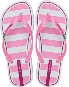 Sandalia Ipanema Brasil Core Fem Adulto Branco/Rosa