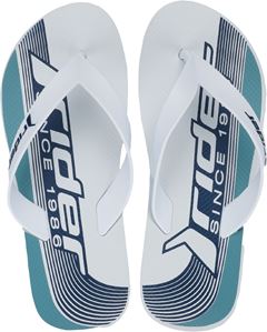 Sandalia Rider Feel Urban Masc Adulto Branco/Branco/Verde