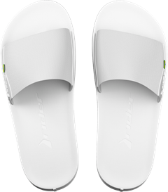 Sandalia Rider Feel Slide Masc Adulto Branco/Preto/Verde
