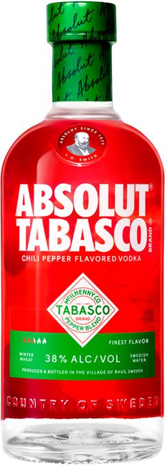 Vodka Absolut Tabasco 750ml