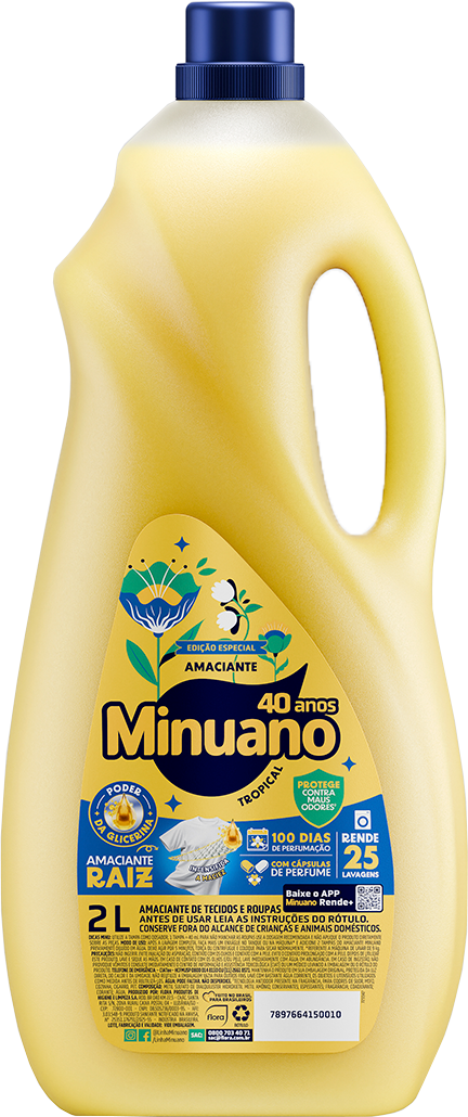 Amaciante Minuano Tropical Amarelo 2l