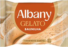 Sabonete Albany Gelato Baunilha 80g