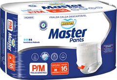 Fralda Geriatrica Kisses Master Pants P/M 16un