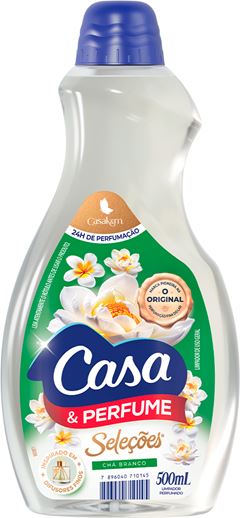 Limpador Perfumado Casa E Perfume Cha Branco 500ml