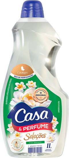 Limpador Perfumado Casa E Perfume Cha Branco 1l