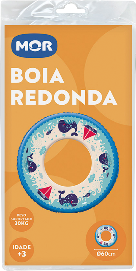 Boia Redonda Mor 3 A 6 Anos Ate 30kg  Sortida